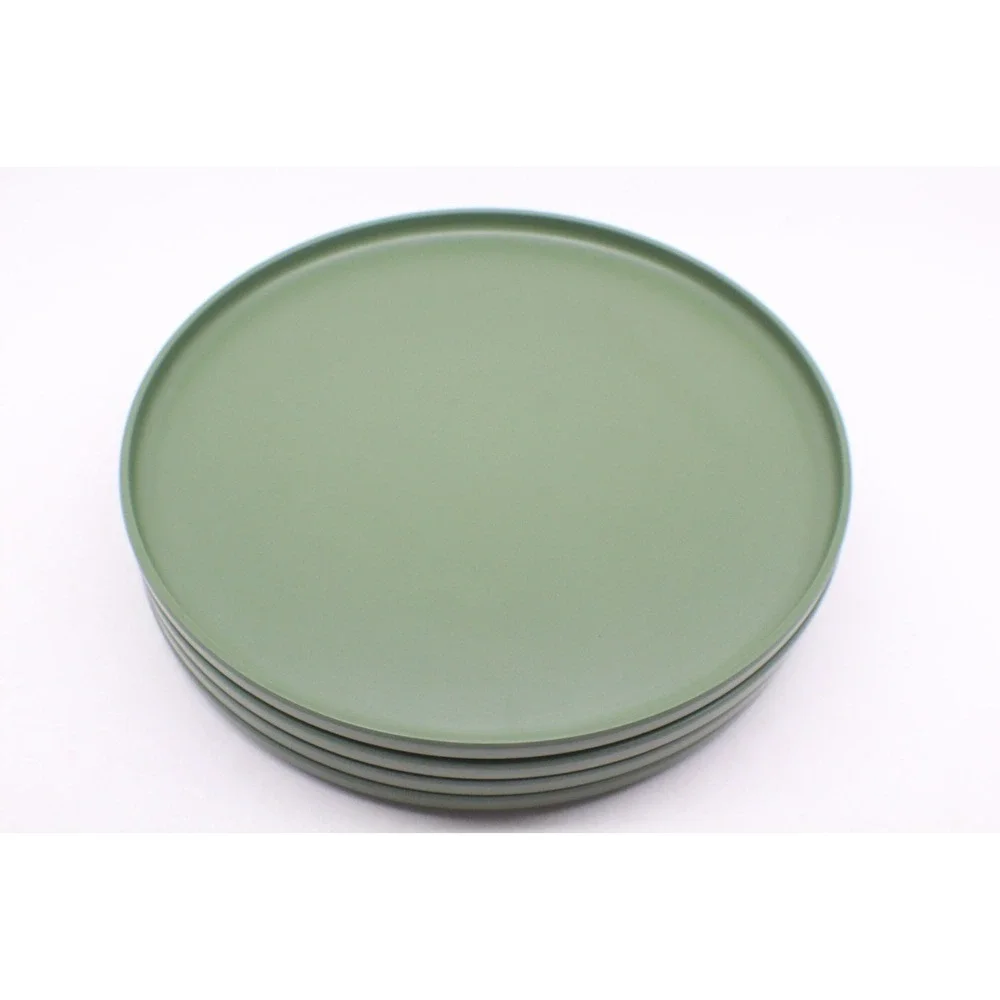 Lot of 4 MCM Green West Elm Aaron Probyn Modern Melamine 10
